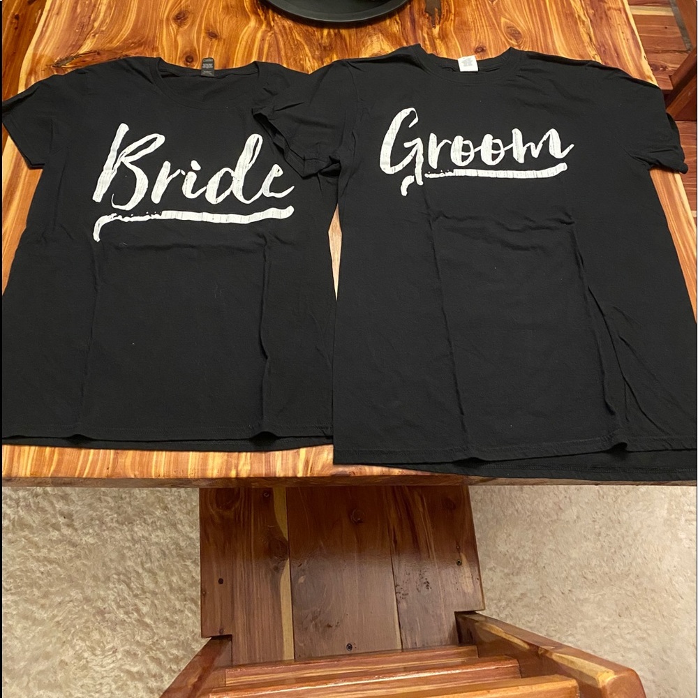 Bride/groom tees
